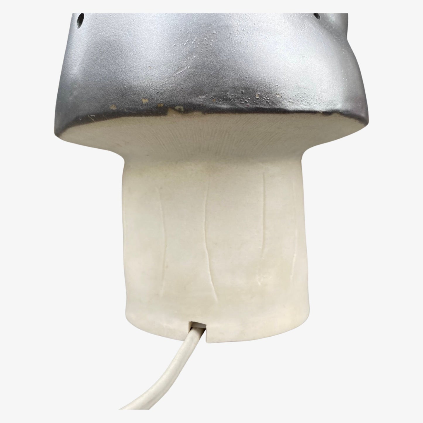 Silver Mushroom Lamp Vintage | Mid Century Mushroom Night Light | Heico Mushroom Lamp | Mushroom Pilzlampe Werbung | Mushroom Table Lamp