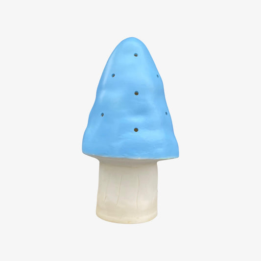 Blue Mushroom Lamp Vintage | Mid Century Mushroom Night Light | Heico Mushroom Lamp | Mushroom Pilzlampe Werbung | Retro Mushroom Table Lamp